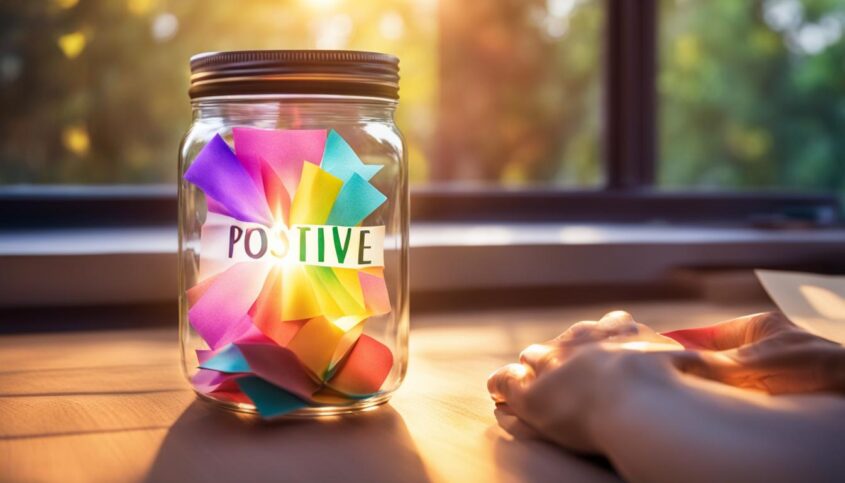 Bocaux D'affirmation Positive 'Enlighten Your Life' - Pour Pensées Positives