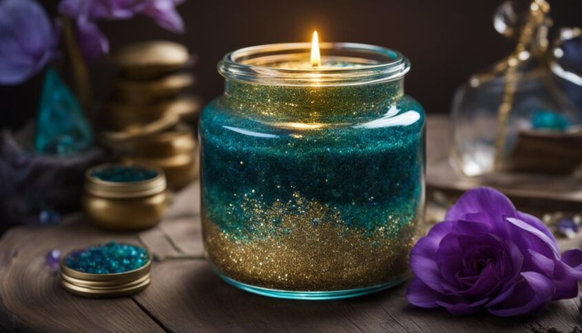 mindfulness glitter jar