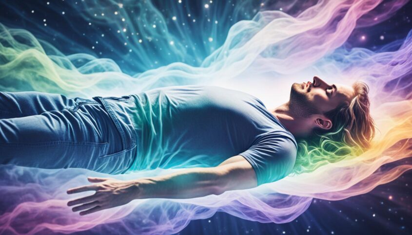 Astral projection visualization
