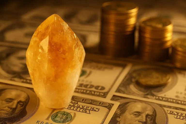 Citrine Wealth Affirmations