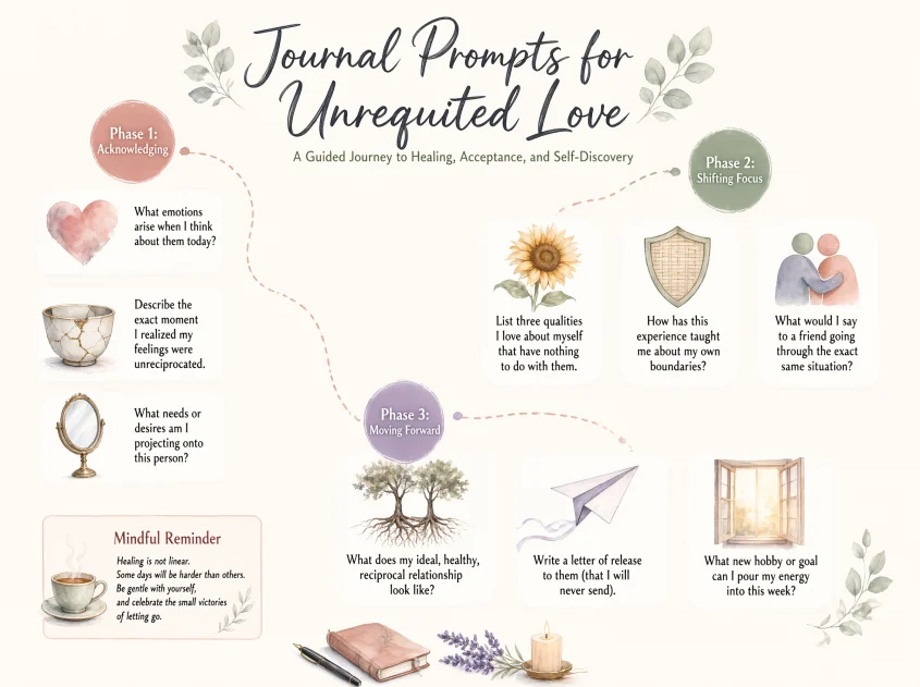 Journal Prompts for Unrequited Love